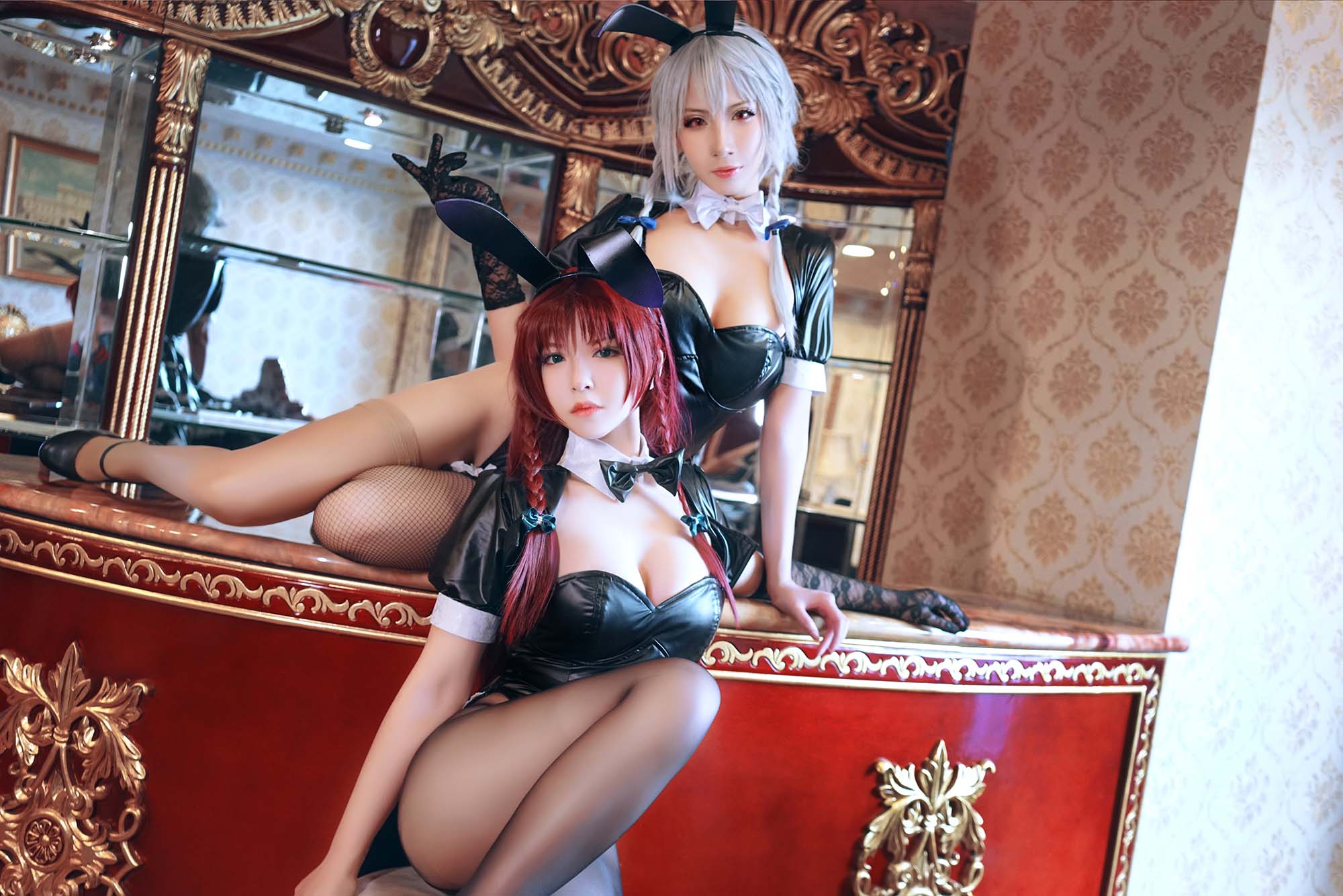 [半半子]NO.009半半子×索索sophia东方幻想乡兔女郎插图5